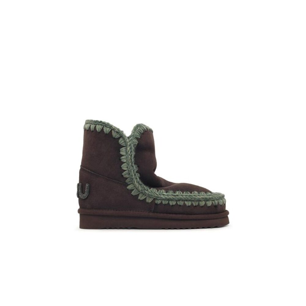 Mou 'Eskimo 18' Brown Suede Ankle Boots Women